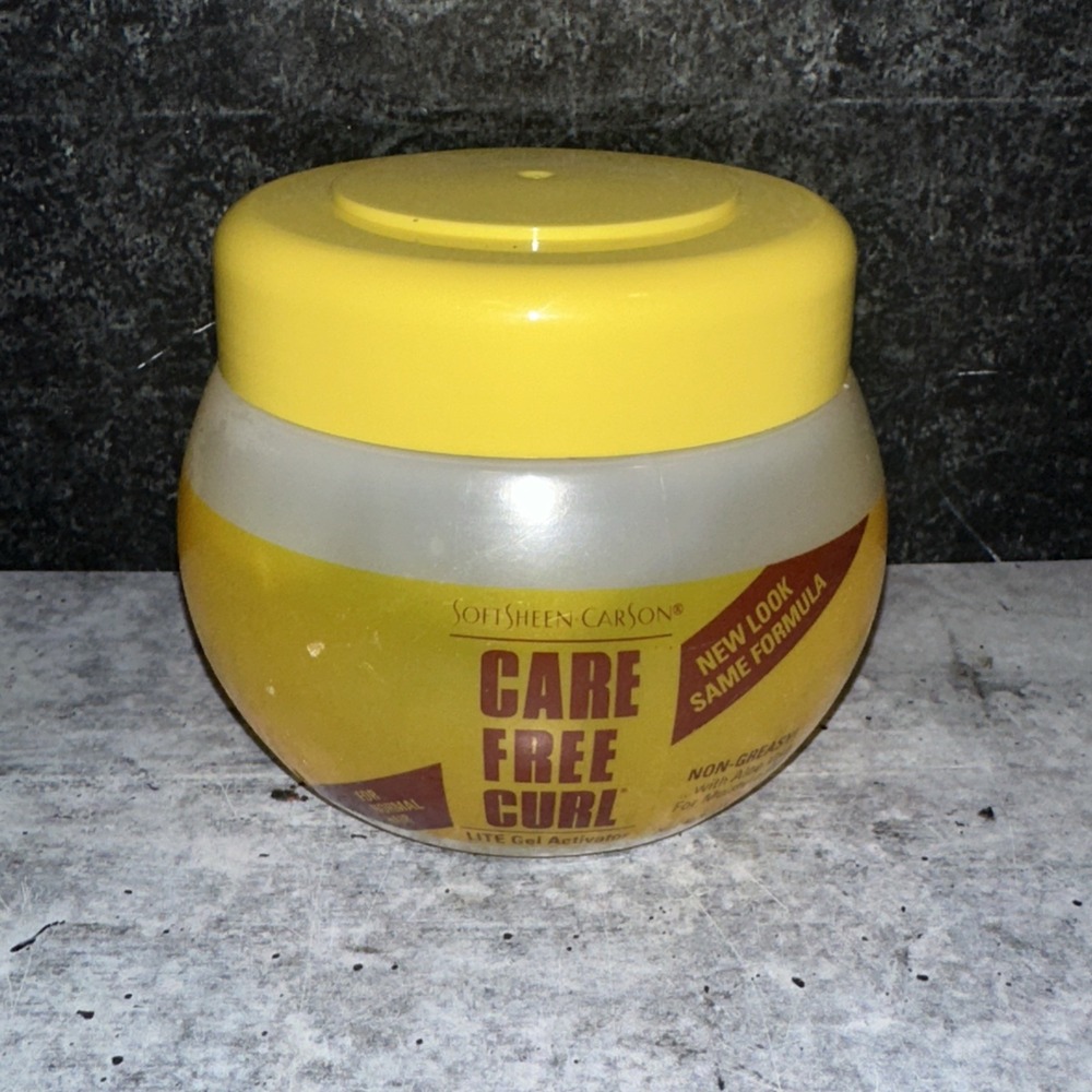 SoftSheen Carson Care Free Carefree Curl Lite Gel Activator Non Greasy 11.5 oz